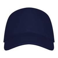 RUNNER 5, cap with 5 panels, metal buckle back closure, blue