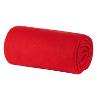 BLANKET FLAT, polar-fleece blanket, 180 g/m2, red