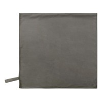 VELVET 50, microfiber towel, dark gray