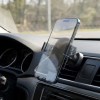 GLIDE, car phone holder, black