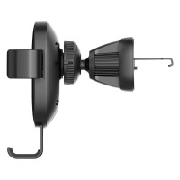 GLIDE WIRELESS, car phone holder and wireless charger, 15w, black