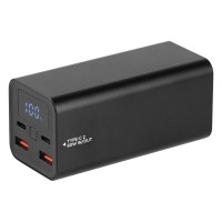 BIONIC, pd, laptop power bank, 20.000 mah, 65w, black