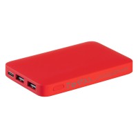 ODIN 5, light up power bank, 5.000 mah, red