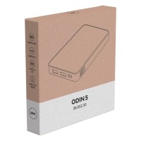 ODIN 5, light up power bank, 5.000 mah, red