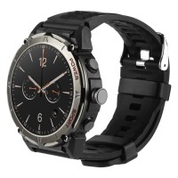 BEZEL, smart watch with gps function and amoled screen, black