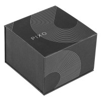 BEZEL, smart watch with gps function and amoled screen, black