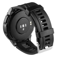 BEZEL, smart watch with gps function and amoled screen, black