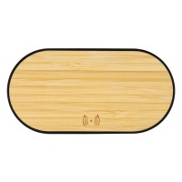 BAND, wireless speaker 5w and wireless charger, 15w, black