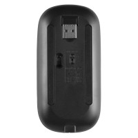 DIGITAL, rf wireless mouse with rechargable battery, black