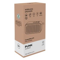 PUNK, wireless speaker, 3w, white