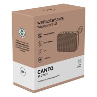CANTO, water-resistant ipx5 wireless speaker, 5w, black