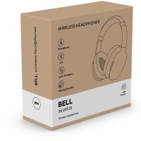 BELL, wireless foldable headphones, black
