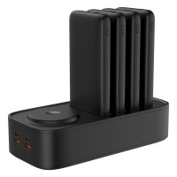 REVOLUTION, magnetic power station 4 x 10.000 mah, 65w, black