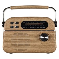 RETRO TUNE, radio and wireless speaker, 3w, beige
