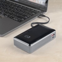 ZEST 20PD 65W, laptop power bank, 20.000 mah, 65w, dark gray