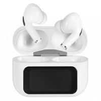 DECIBEL PLUS, wireless stereo earbuds, white
