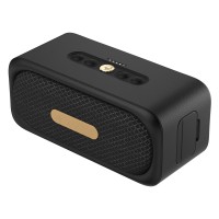 HENDRIX, audio set 2/1, headphones and wireless speaker 2 x 10w, in a gift box, black