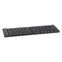 VIGOR, portable foldable keyboard with rechargable battery, black