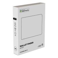 WALLET FINDER, find my wallet, rechargeable, black