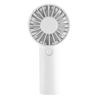 BREEZE, handheld fan with 3 speeds, white