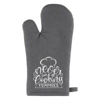 MUFFIN GLOVE, oven mitten, gray