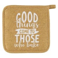 MUFFIN PAD, potholder, light brown