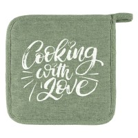 MUFFIN PAD, potholder, green
