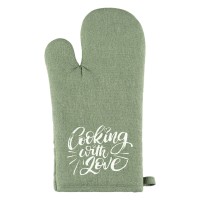 MUFFIN GLOVE, oven mitten, green
