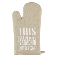 MUFFIN GLOVE, oven mitten, beige