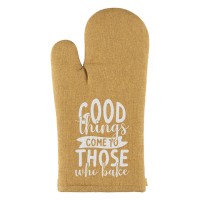MUFFIN GLOVE, oven mitten, light brown