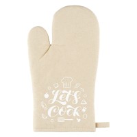 MUFFIN GLOVE, oven mitten, off white