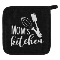MUFFIN PAD, potholder, black