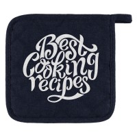 MUFFIN PAD, potholder, blue