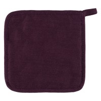 MUFFIN PAD, potholder, plum