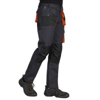HAMMER PANTS, workwear pants, dark gray