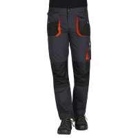 HAMMER PANTS, workwear pants, dark gray