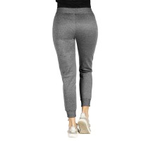 COOPER TRACK LADY, mélange women’s jogging pants, ash