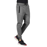 COOPER TRACK, mélange men’s jogging pants, ash
