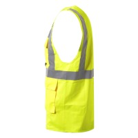 SPARK, unisex hi viz safety vest, neon yellow