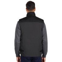 HAMMER VEST, workwear bodywarmer dark gray