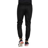 COOPER TRACK, mélange men’s jogging pants, black