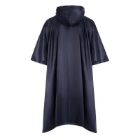 PONCHO, waterproof raincoat, blue