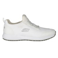 SQUAD, women's low-cut work sneakers ob fo src, white