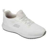 SQUAD, women's low-cut work sneakers ob fo src, white
