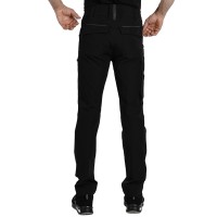 PANTHER PANTS S, elastic work pants, black
