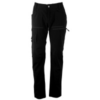 PANTHER PANTS S, elastic work pants, black