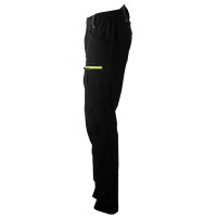 PANTHER PANTS S, elastic work pants, neon yellow