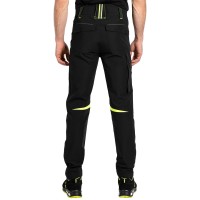 PANTHER PANTS S, elastic work pants, neon yellow