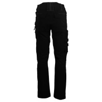 PANTHER PANTS W, elastic work pants, black