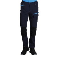 PANTHER PANTS W, elastic work pants, blue